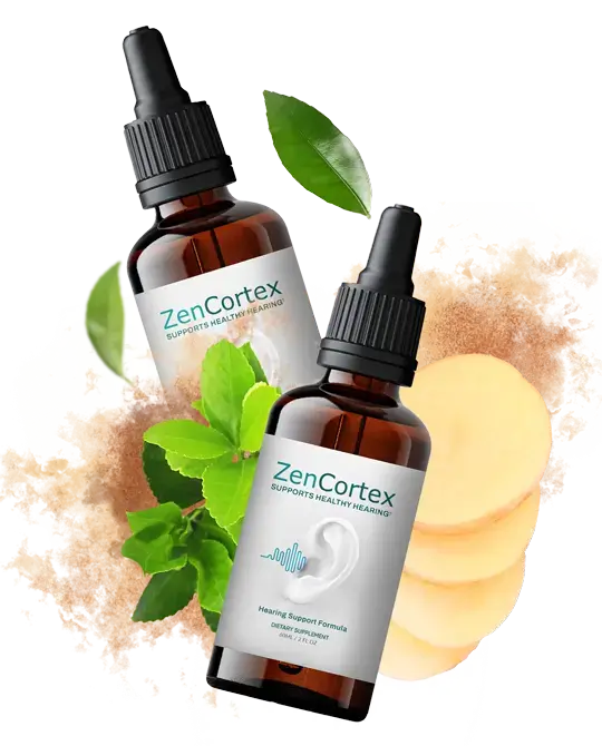 ZenCortex hearing support liquid drops — Natural Auditory Wellness Formula